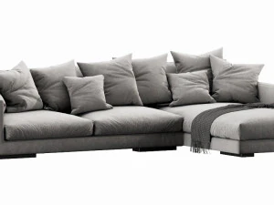 flexform magnum chaise lounge 3D Model