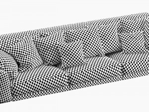 poliform paris seoul 3 seater Modelo 3D