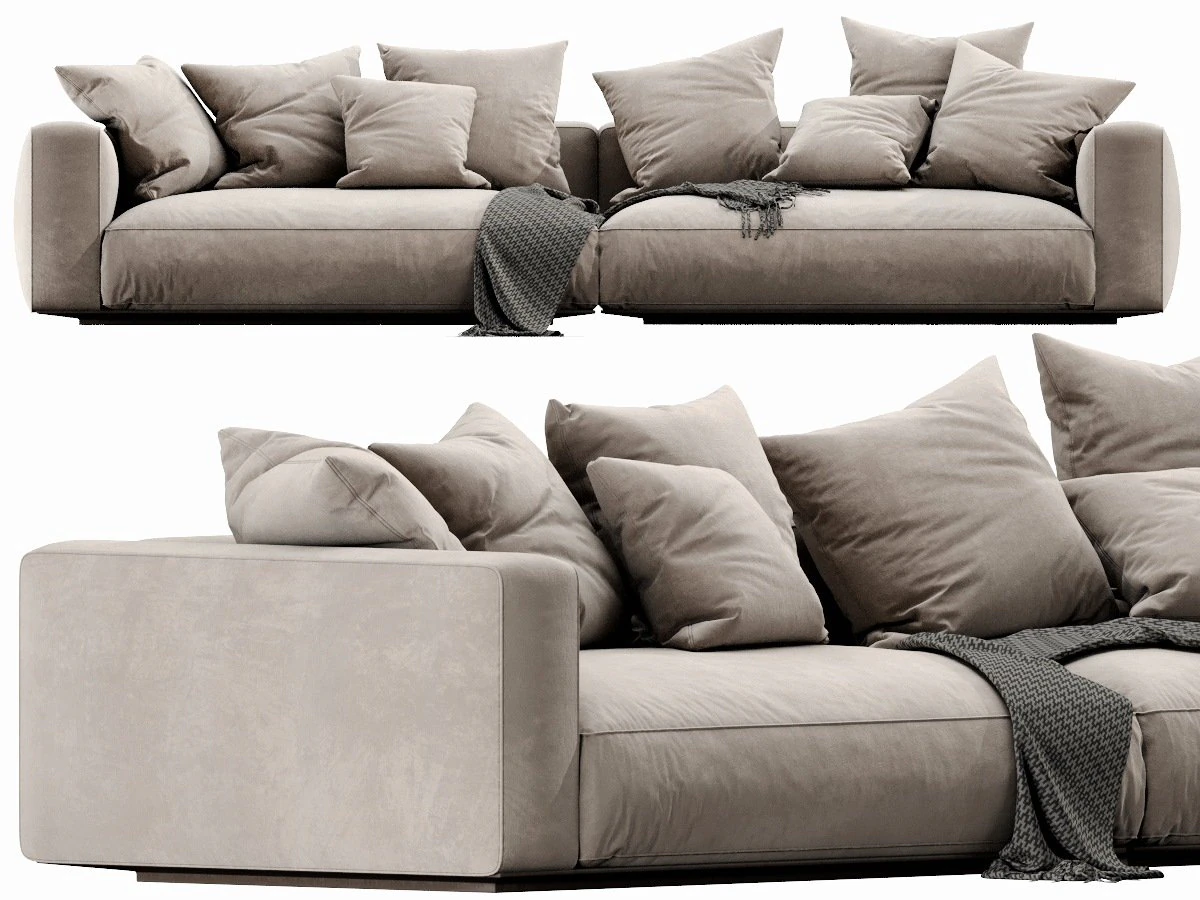 flexform grandemare 3D Model .c4d .max .obj .3ds .fbx .stl .blend 