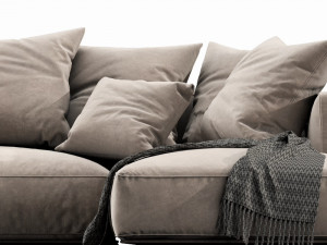 flexform grandemare chaise lounge Modelo 3D