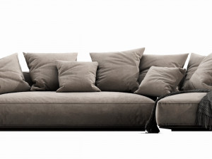 flexform grandemare chaise lounge Modelo 3D