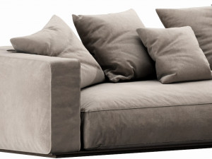 flexform grandemare chaise lounge Modelo 3D