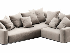 flexform lario sectional Model 3D