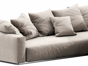 flexform lario sectional Model 3D