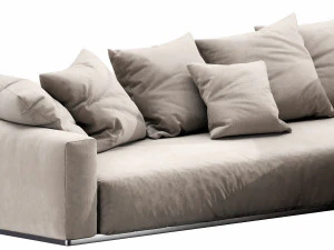 flexform lario sectional 3D Model
