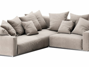 flexform lario sectional Model 3D