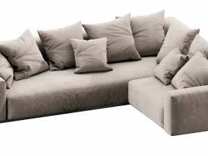 flexform lario sectional 3D Model