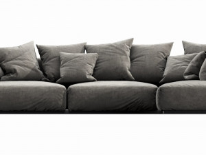 flexform lario sectional 3Dモデル