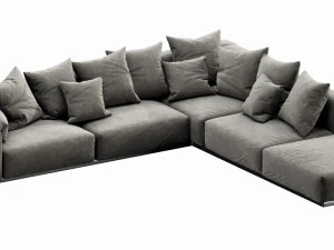 flexform lario sectional 3D Model