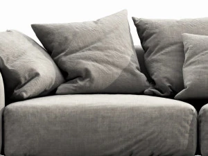 flexform lario sectional 3D Model