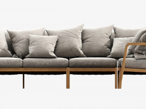 skyline flexx sectional 3D Модель