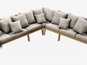 skyline flexx sectional 3D Модель