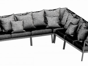 skyline flexx sectional 3D Модель
