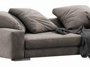 verzelloni holden with pouf Modello 3D