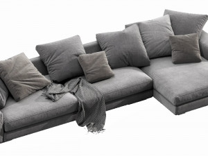 verzelloni holden chaise lounge 3D Модель