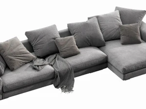 verzelloni holden chaise lounge 3D Model