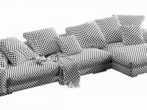 verzelloni holden chaise lounge 3D Модель