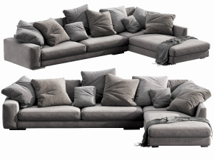 verzelloni holden sectional 3D Model