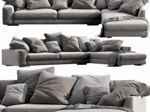 verzelloni holden sectional Modelo 3D