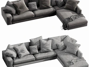 verzelloni holden sectional 3D Model