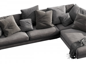verzelloni holden sectional Modelo 3D