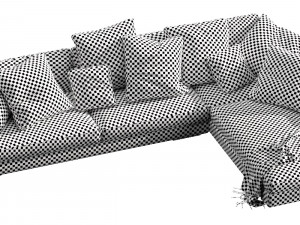 verzelloni holden sectional Modelo 3D