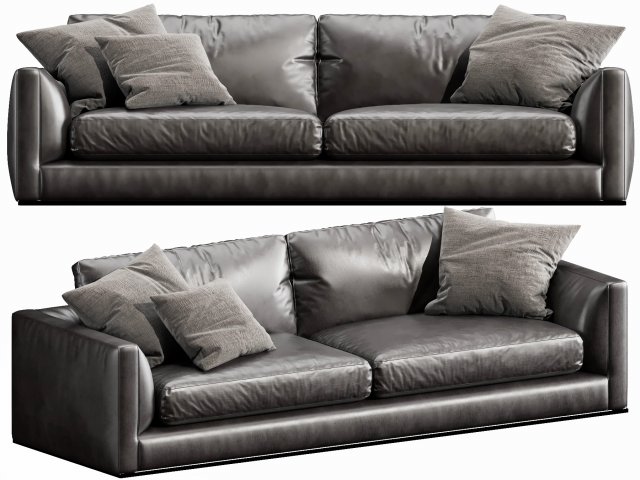bb italia richard sofa Modèle 3D .c4d .max .obj .3ds .fbx .stl .blend 