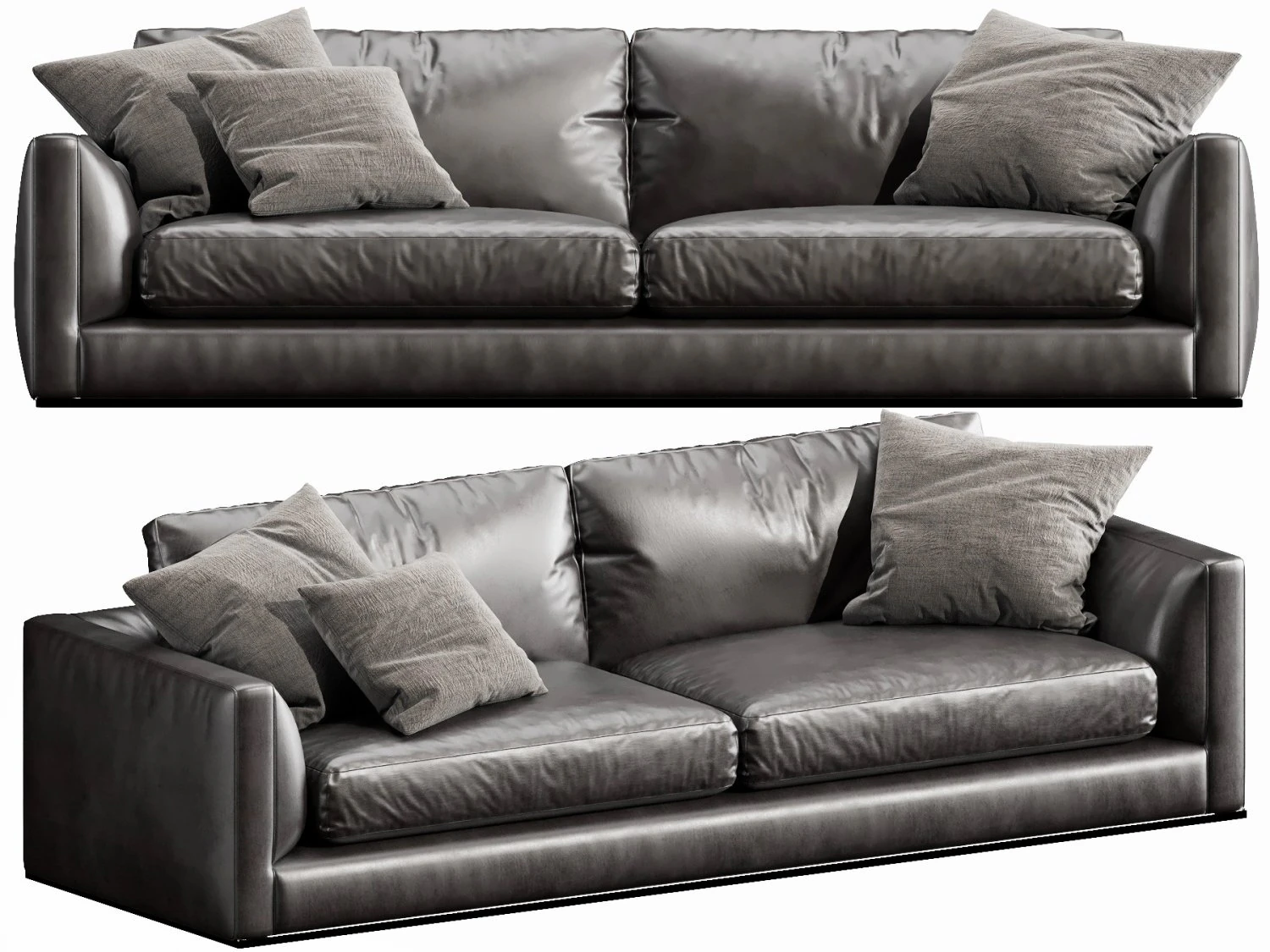 bb italia richard sofa 3D Model .c4d .max .obj .3ds .fbx .stl .blend 