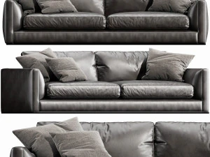 bb italia richard sofa 3D Model