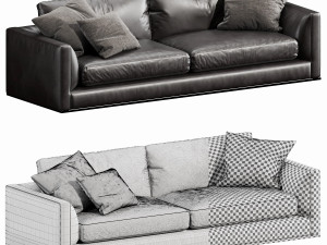 bb italia richard sofa Modèle 3D