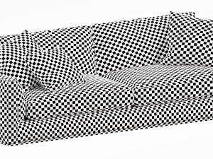 bb italia richard sofa Modèle 3D