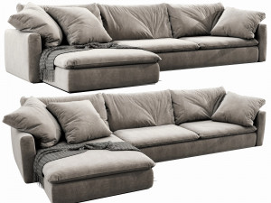 indera weeknd chaise lounge 3D Модель