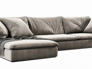 indera weeknd chaise lounge Model 3D