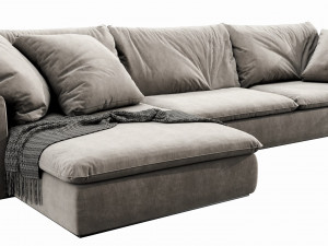 indera weeknd chaise lounge Model 3D