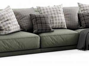 poliform paris seoul chaise lounge Modelo 3D