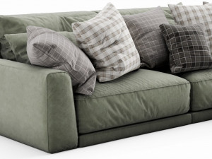 poliform paris seoul chaise lounge Modelo 3D