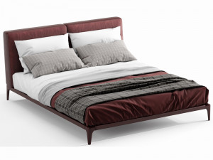 poliform park uno bed Modelo 3D
