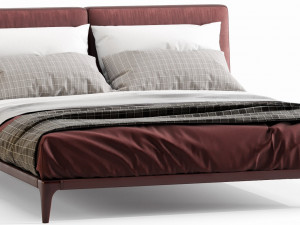 poliform park uno bed 3D Model