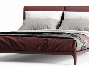 poliform park uno bed 3D Model