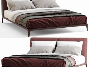 poliform park uno bed 3D Model