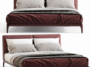 poliform park uno bed 3D Model