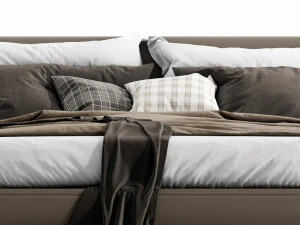 bb italia richard bed 3D Model
