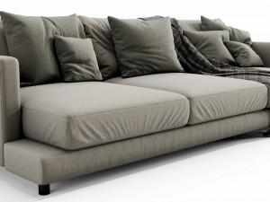 flexform long island 3 seater 3D 모델