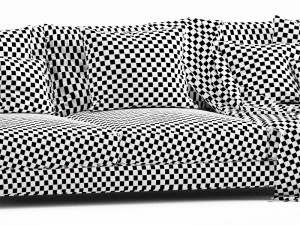 flexform long island 3 seater 3D 모델