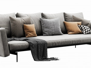 poliform dune chaise lounge Modelo 3D