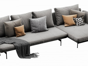 bb italia sake chaise lounge 3Dモデル