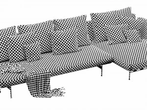 bb italia sake chaise lounge 3D Model