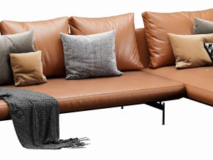 bb italia sake chaise lounge 3D Model