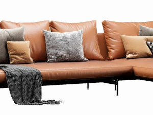 bb italia sake chaise lounge 3D Model
