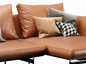 bb italia sake chaise lounge 3D Model